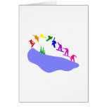 Anyone can Snowboard Greeting Cards