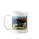 Anyone seen my keys? Car and Horse Humour Mug