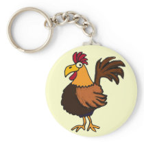 AO- Funny Rooster Keychain