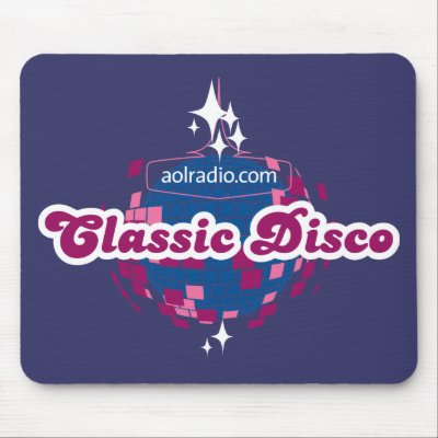 AOL Radio Classic Disco Mouse Pads by aolradio