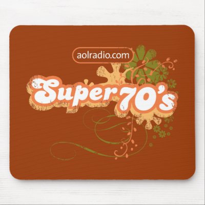 AOL Radio - Super '70s Mouse Pads by aolradio