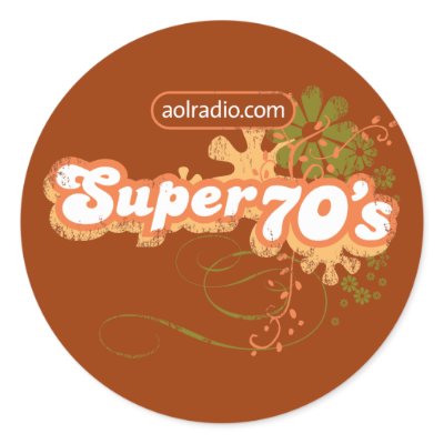 AOL Radio - Super '70s Stickers by aolradio