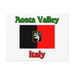 Aosta Valley Italy Post Card