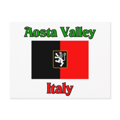 Aosta Valley Italy Post Card by claybuster
