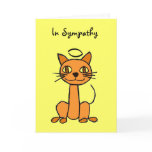 AP- Cat Sympathy Card
