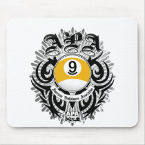APA 9 Ball Gothic Design