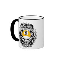 APA 9 Ball Gothic Design Mug