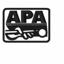 APA Logo - Black Embroidered Shirt