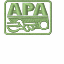 APA Logo - Tan Polo Shirt