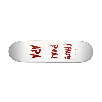 APA Mini Skateboard by AntiPaulAssociation