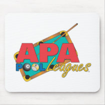 APA Pool Leagues Mouse Pads