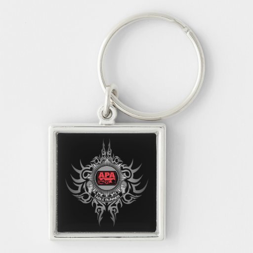 APA Table Runner Red Keychains