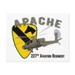 Apache 1st Cav Postcard