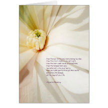 Apache Blessing Magnolia Greeting Card