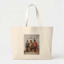 Apache Chiefs Garfield Ouche Te Foya 1899 Canvas Bag