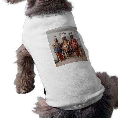 Apache Chiefs Garfield Ouche Te Foya 1899 Dog Clothes by scenesfromthepast