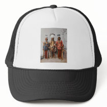 Apache Chiefs Garfield Ouche Te Foya 1899 Hats