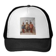 Apache Chiefs Garfield Ouche Te Foya 1899 Hats