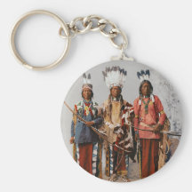 Apache Chiefs Garfield Ouche Te Foya 1899 Key Chain