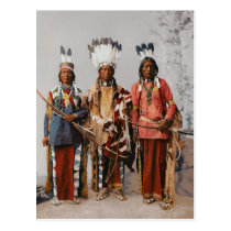Apache Chiefs Garfield Ouche Te Foya 1899 postcards