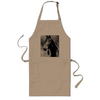 Apache horses aprons by laureenr