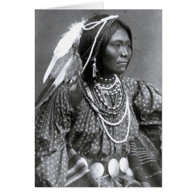 Apache Woman Cards by RawArtWork