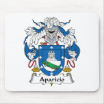 Aparicio Family Crest Mouse Mat