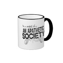 apathetic society mug