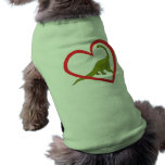 Apatosaurus Dog Shirt