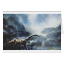 Apatosaurus or Brontosaurus Card