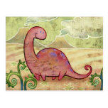 Apatosaurus Post Card