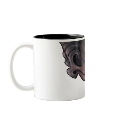 Ape nose mug by len_simon