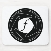 Aperture Silhouette Mousepad