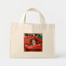 Apes are Awesome Tote Bag