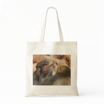 Apes hear no evil tote bags