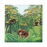 "Apes in the Orange Grove" by Henri Rousseau