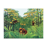 "Apes in the Orange Grove" by Henri Rousseau postcards