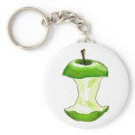 Apfel Apfelgehäuse Apfelbutzen apple core Schlüsselband