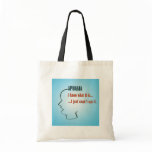 Aphasia Canvas Bag