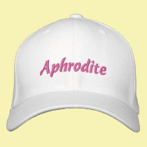 Aphrodite Hat embroidered hats