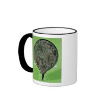 Aphrodite persuading Helen to follow Paris to Coffee Mug