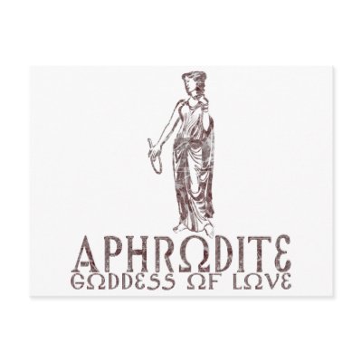 Aphrodite Postcard by nakedzealot