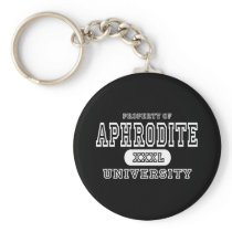 Aphrodite Univeristy Dark Keychain