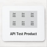 API Test Product mousepads