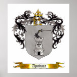 Apodaca Shield of Arms posters
