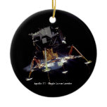 Apollo 11 Eagle In Lunar Orbit Christmas Ornament