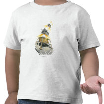 Apollo 11 Eagle module taking off from the Moon T-shirt