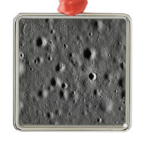 Apollo 11 landing site christmas ornament