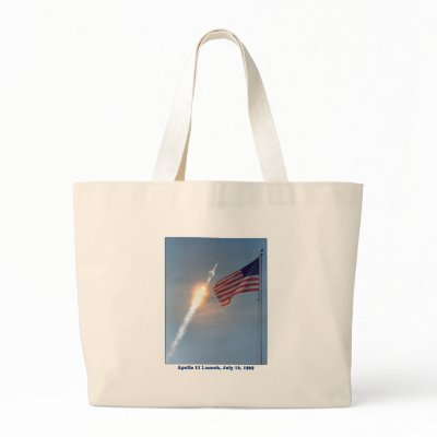 Apollo 11 Launch July 16, 1969 Bag by AstroBaby