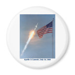 Apollo 11 Launch July 16, 1969 magnets
